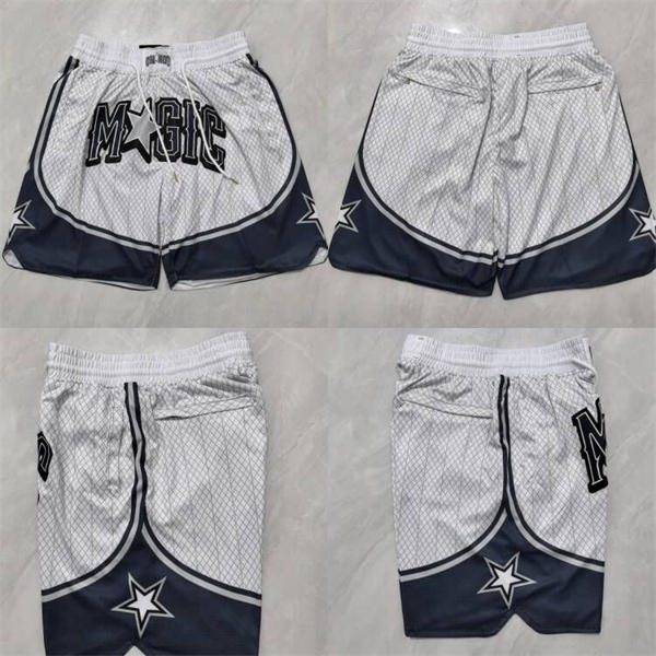 Mens Orlando Magic 2024-25 White City Edition Swingman Shorts