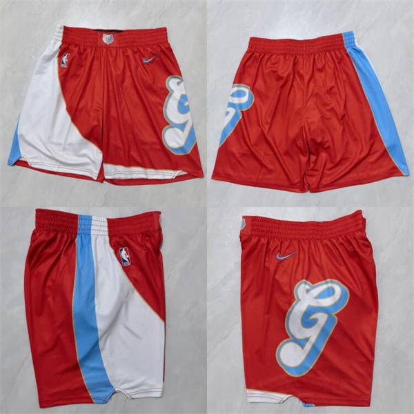 Men's Memphis Grizzlies 2024-25 Red City Edition Swingman Shorts