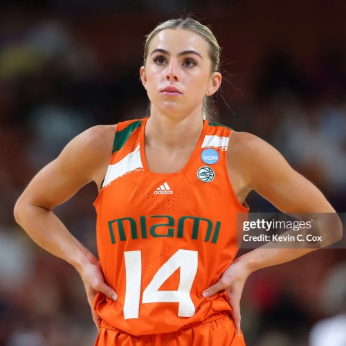 Unisex Miami Hurricanes #14 Haley Cavinder 2022-23 Orange Alternate Womens Basketball Jersey