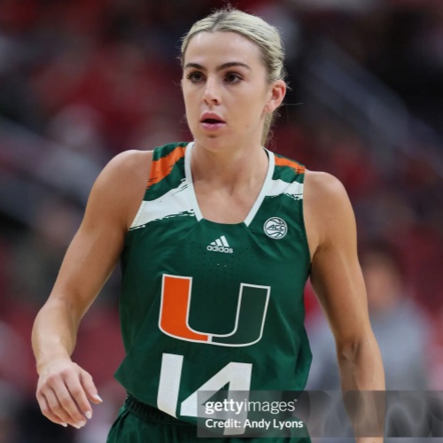 Unisex Miami Hurricanes #14 Haley Cavinder 2022-23 Green Alternate Womens Basketball Jersey