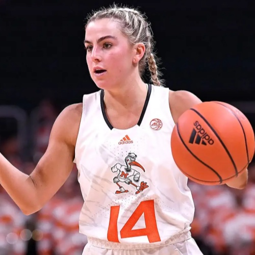 Unisex Miami Hurricanes #14 Haley Cavinder Adidas 2022-23 White College Womens Basketball Limited Jersey