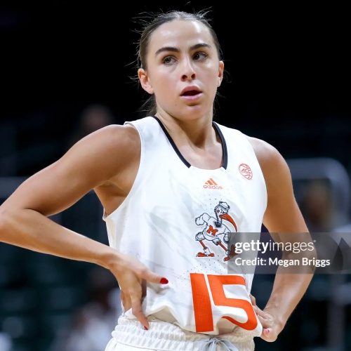 Unisex Miami Hurricanes #15 Hanna Cavinder Adidas 2022-23 White College Womens Basketball Limited Jersey