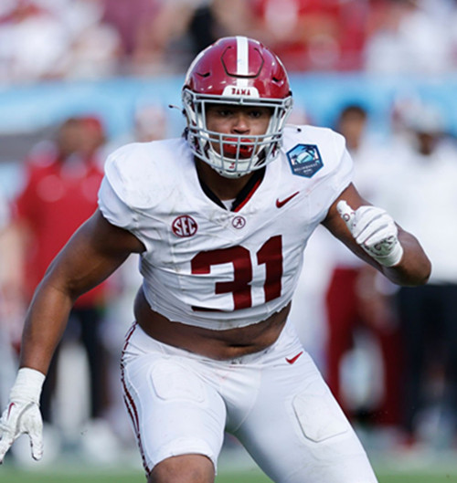 Mens Youth Alabama Crimson Tide #31 Keon Keeley White College Football Game Jersey