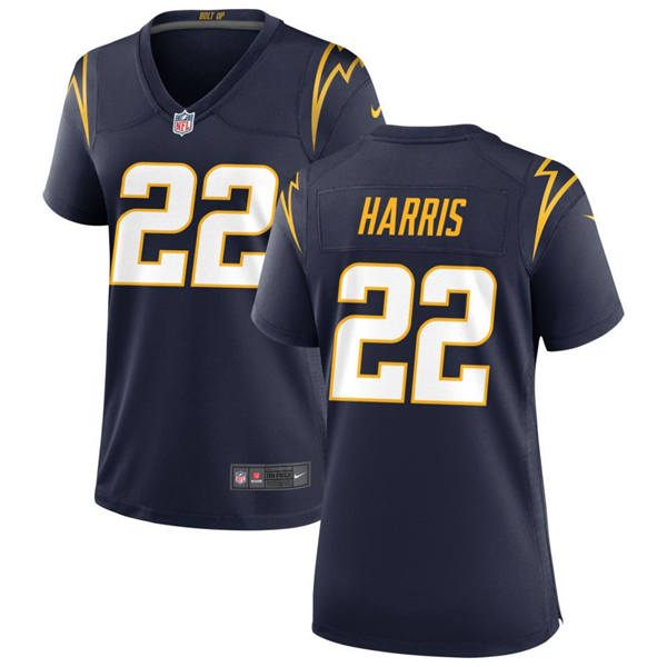 Women's Los Angeles Chargers #22 Najee Harris Nike Navy Alternate Limited Jersey