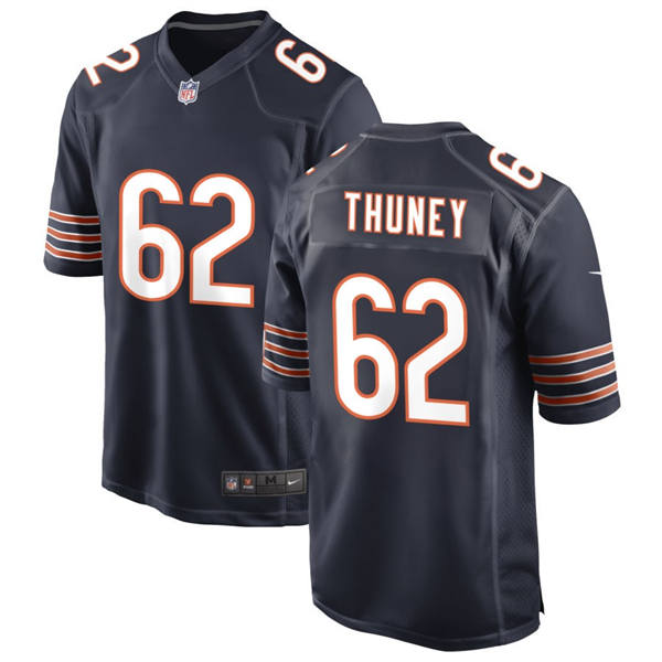 Youth Chicago Bears #62 Joe Thuney Nike Navy Limited Jersey