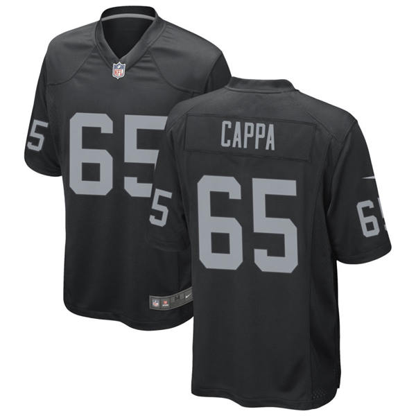 Youth Las Vegas Raiders #65 Alex Cappa Nike Black Limited Player Jersey