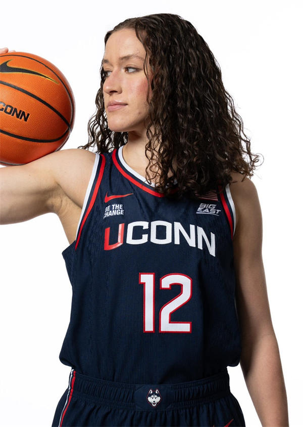 Unisex UConn Huskies #12 Ashlynn Shade Nike 2025 Navy Women's Basketball NCAA TOURNAMENT Jersey