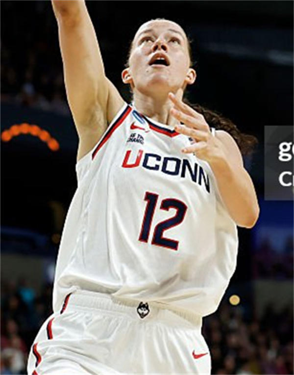 Unisex UConn Huskies #12 Ashlynn Shade Nike 2025 White Women's Basketball NCAA TOURNAMENT Jersey