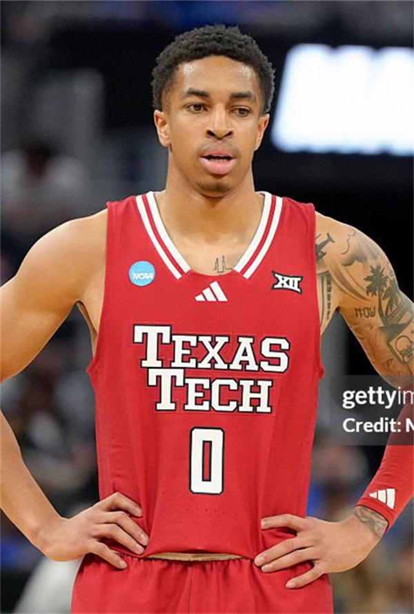Mens Youth Texas Tech Red Raiders #0 Chance McMillian 2025 Red College Basketball Game Jersey