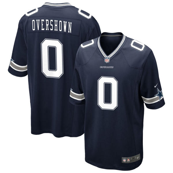 Mens Dallas Cowboys #0 DeMarvion Overshown Nike Navy Vapor F.U.S.E. Limited Jersey