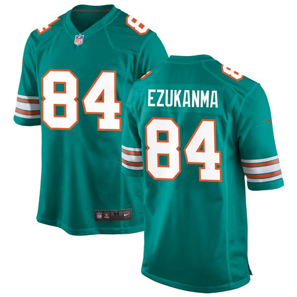 Mens Miami Dolphins #84 Erik Ezukanma Nike Aqua Alternate F.U.S.E. Vapor Limited Jersey