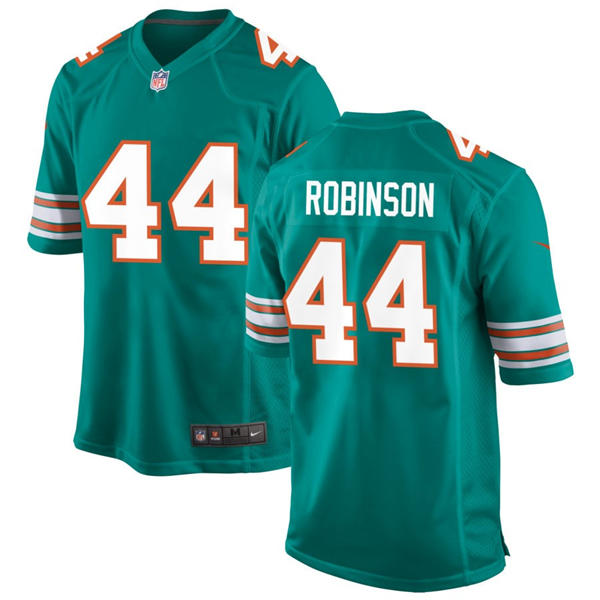 Mens Miami Dolphins #44 Chop Robinson Nike Aqua Alternate F.U.S.E. Vapor Limited Jersey