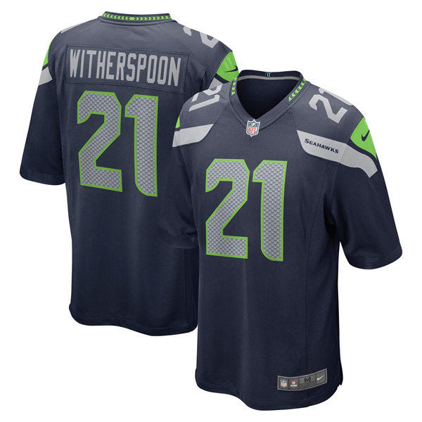 Youth Seattle Seahawks #21 Devon Witherspoon Nike Navy Limited Jersey