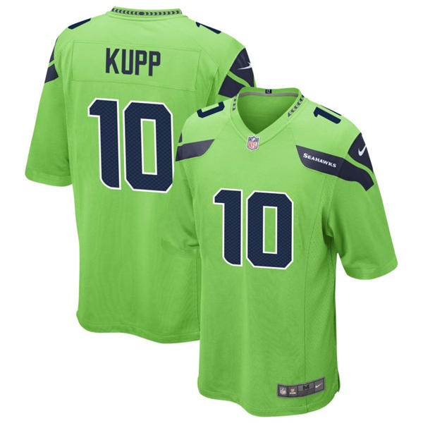 Youth Seattle Seahawks #10 Cooper Kupp Nike Neon Green Limited Jersey