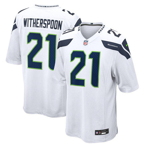 Youth Seattle Seahawks #21 Devon Witherspoon Nike White Limited Jersey
