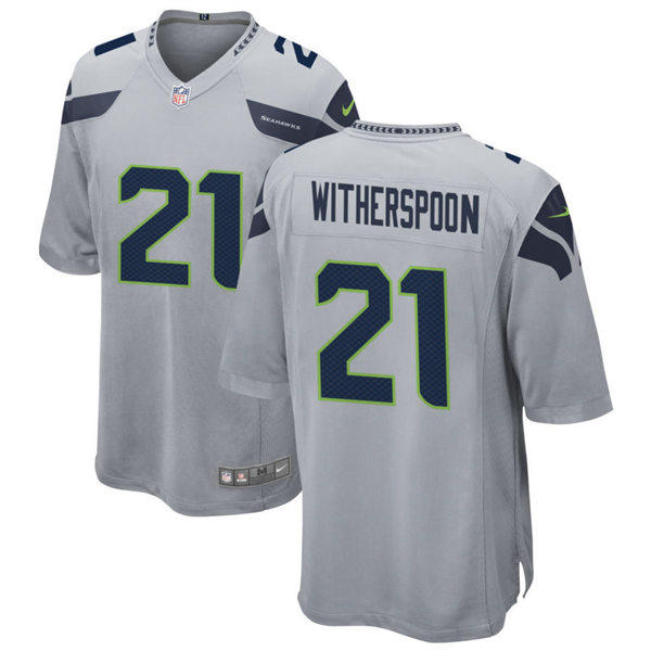Youth Seattle Seahawks #21 Devon Witherspoon Nike Gray Limited Jersey