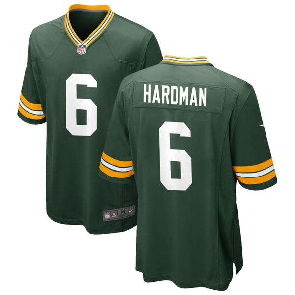 Mens Green Bay Packers #6 Mecole Hardman Nike Green F.U.S.E. Vapor Limited Jersey