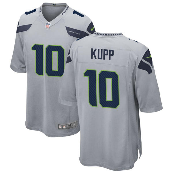 Men's Seattle Seahawks #10 Cooper Kupp Nike Gray Alternate Vapor F.U.S.E. Limited Jersey