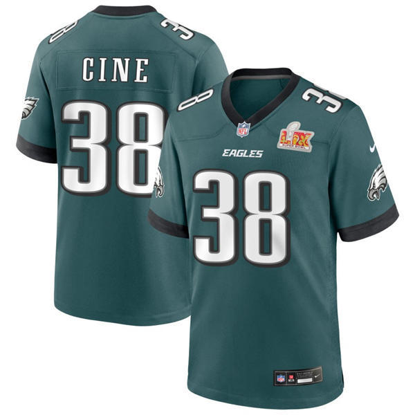 Mens Philadelphia Eagles #38 Lewis Cine Nike Midnight Green F.U.S.E. Vapor Limited Jersey