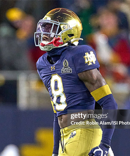 Mens Youth Notre Dame Fighting Irish #8 Adon Shuler 2025 Navy College Football Game Jersey