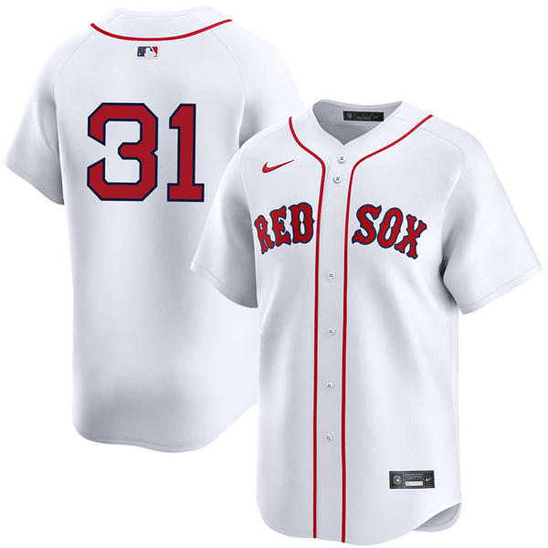 Mens Boston Red Sox #31 Liam Hendriks Nike White Home Limted Player Jersey