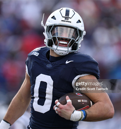 Mens Youth Penn State Nittany Lions #0 Dominic DeLuca Navy College Football Game Jersey