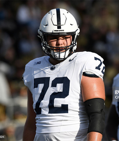 Mens Youth Penn State Nittany Lions #72 Nolan Rucci White College Football Game Jersey