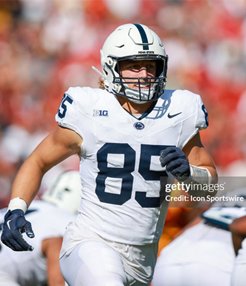 Mens Youth Penn State Nittany Lions #85 Luke Reynolds White College Football Game Jersey