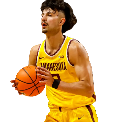 Men's Minnesota Golden Gophers #3 Dawson Garcia Nike Gold College Basketball Jersey