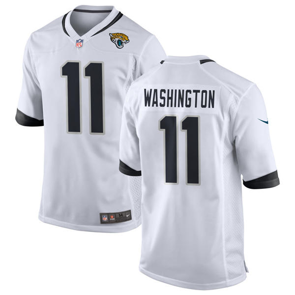 Mens Jacksonville Jaguars #11 Parker Washington Nike White Vapor F.U.S.E. Limited Jersey