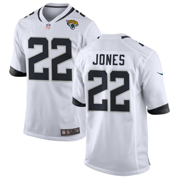 Mens Jacksonville Jaguars #22 Jarrian Jones Nike White Vapor F.U.S.E. Limited Jersey