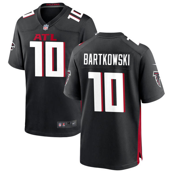 Men's Atlanta Falcons Retired Player #10 Steve Bartkowski Nike Black Vapor F.U.S.E. Limited Jersey