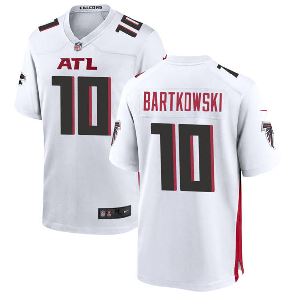 Men's Atlanta Falcons Retired Player #10 Steve Bartkowski Nike White Vapor F.U.S.E. Limited Jersey