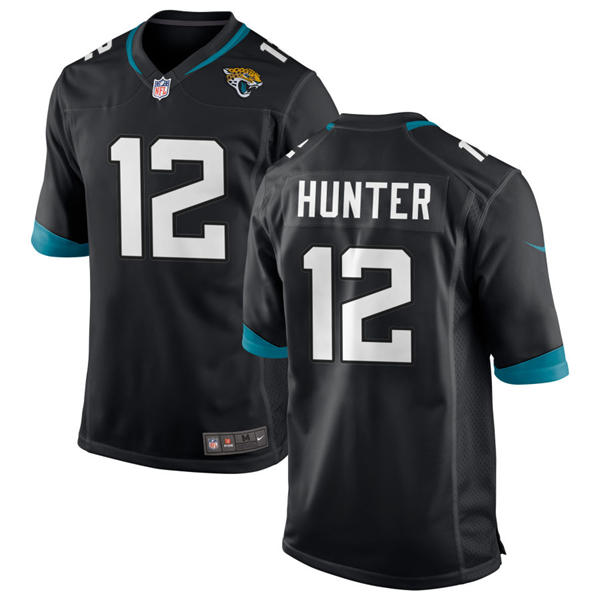 Men's Jacksonville Jaguars #12 Travis Hunter Nike Black Vapor F.U.S.E. Limited Jersey