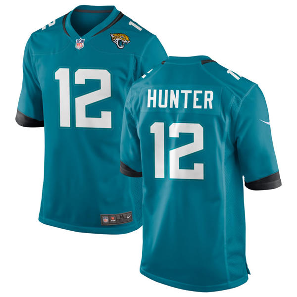 Men's Jacksonville Jaguars #12 Travis Hunter Nike Teal Alternate F.U.S.E. Limited Jersey