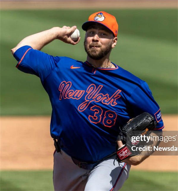 Mens New York Mets #38 Tylor Megill Nike 2025 Royal Pullover Alternate 2nd Limited Jersey