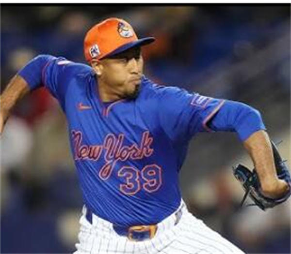 Mens New York Mets #39 Edwin Diaz Nike 2025 Royal Pullover Alternate 2nd Limited Jersey