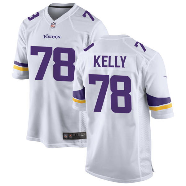Men's Minnesota Vikings #78 Ryan Kelly Nike White F.U.S.E. Vapor Limited Jersey