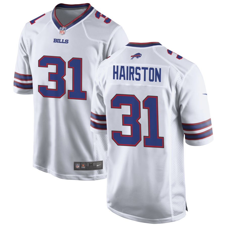 Womens Buffalo Bills #31 Maxwell Hairston Nike White Limited Jersey