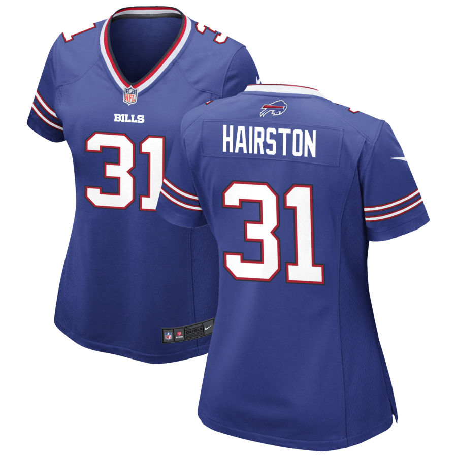 Womens Buffalo Bills #31 Maxwell Hairston Nike Royal Limited Jersey 