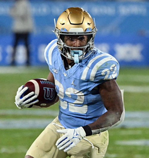 Mens Youth UCLA Bruins #22 Keegan Jones Light Blue College Football Game Jersey