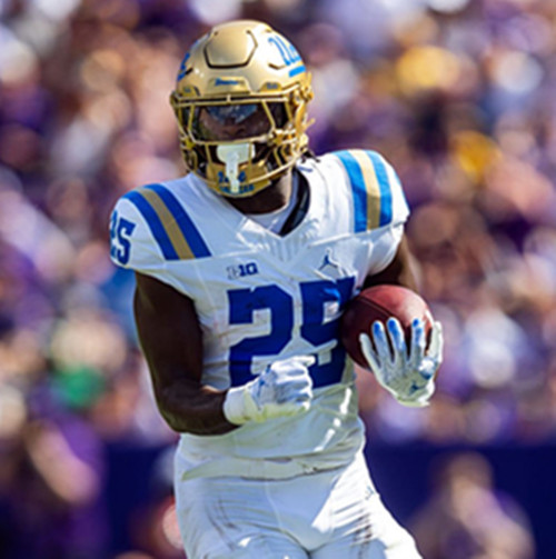 Mens Youth UCLA Bruins #25 T.J.Harden BIG White College Football Game Jersey