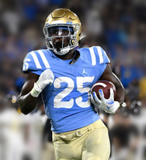 Mens Youth UCLA Bruins #25 T.J.Harden Light Blue College Football Game Jersey