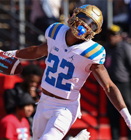 Mens Youth UCLA Bruins #22 Keegan Jones BIG White College Football Game Jersey