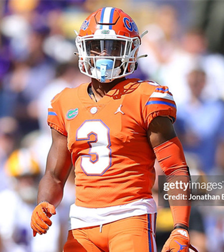 Mens Youth Florida Gators #3 Jason Marshall Jr. Orange College Football Game Jersey