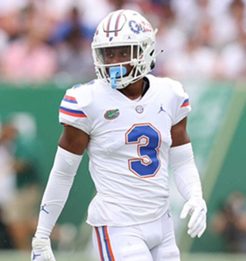 Mens Youth Florida Gators #3 Jason Marshall Jr. White College Football Game Jersey