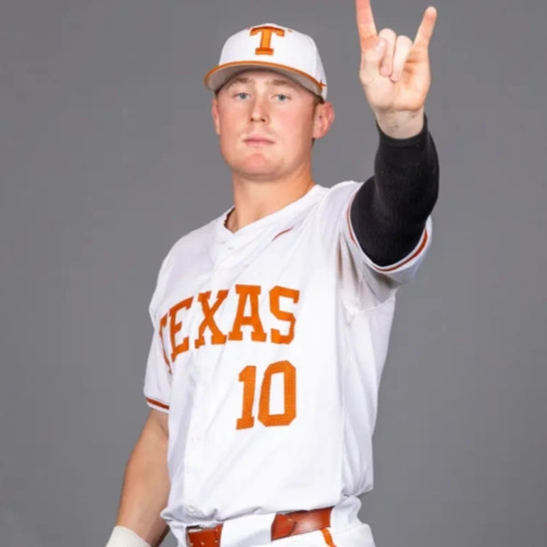 Mens Youth Womens Texas Longhorns #10 Kimble Schuessler 2025 SEC White Baseball Game Jersey