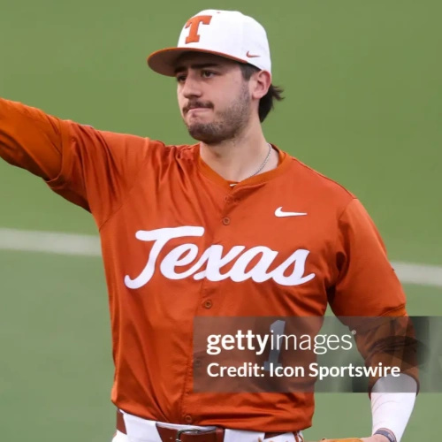 Mens Youth Womens Texas Longhorns #1 Jalin Flores 2025 SEC Orange Baseball Game Jersey