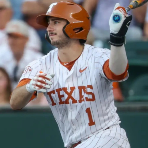 Mens Youth Womens Texas Longhorns #1 Jalin Flores 2025 SEC White Pinstripe Baseball Game Jersey