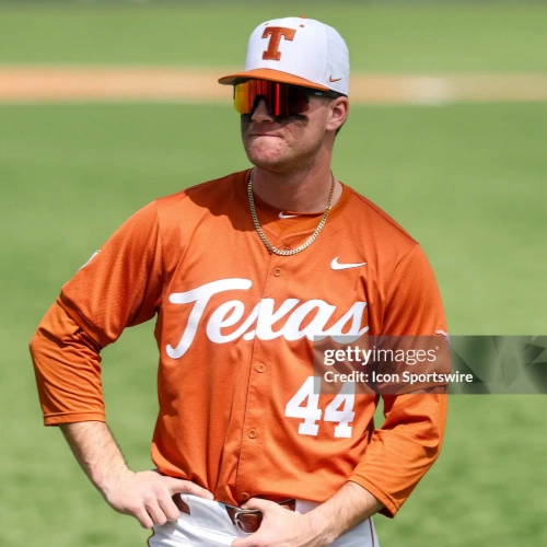 Mens Youth Womens Texas Longhorns #44 Max Belyeu 2025 SEC Orange Baseball Game Jersey